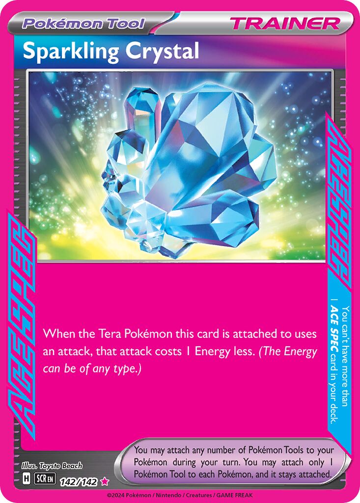 Sparkling Crystal - 142/142 - ACE SPEC Rare