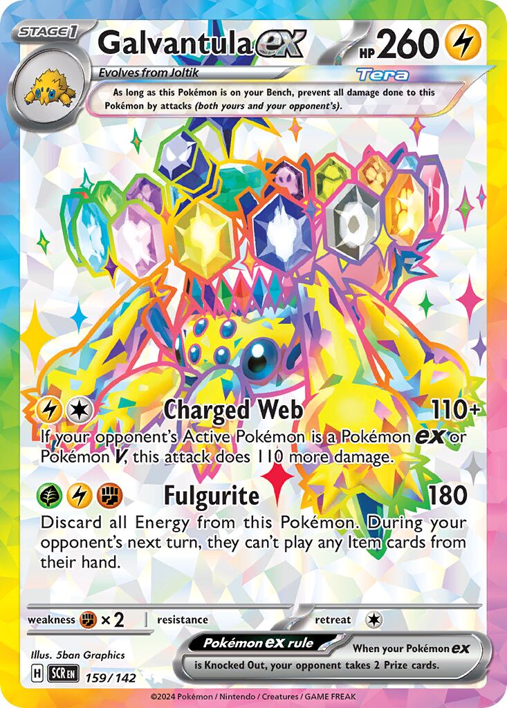 Galvantula ex - 159/142 - Ultra Rare