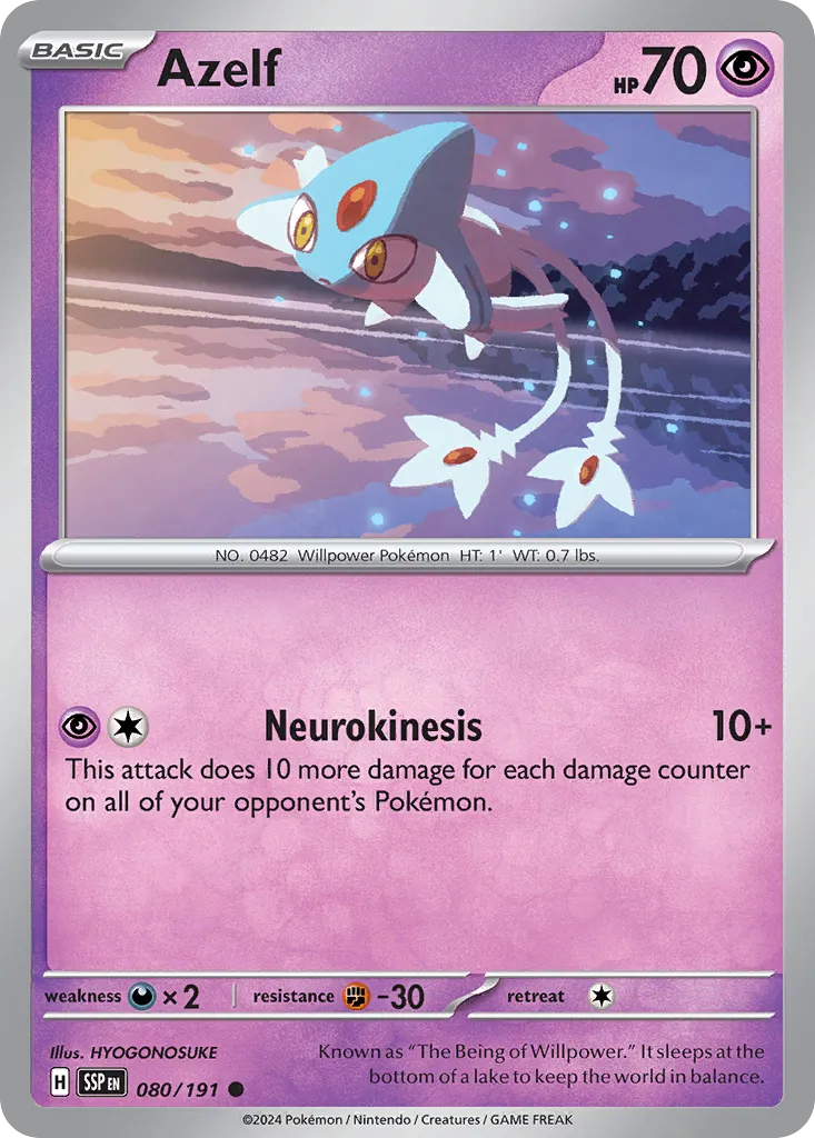 Azelf - 080/191 - Common