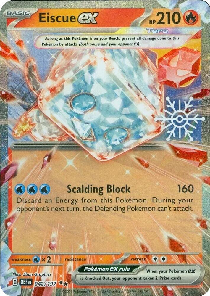 Eiscue ex (Holiday Calendar) - 042/197 - Double Rare
