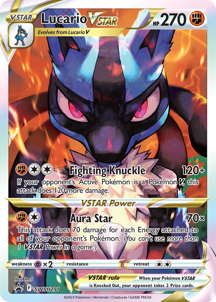 Lucario VSTAR - SWSH291 - Promo