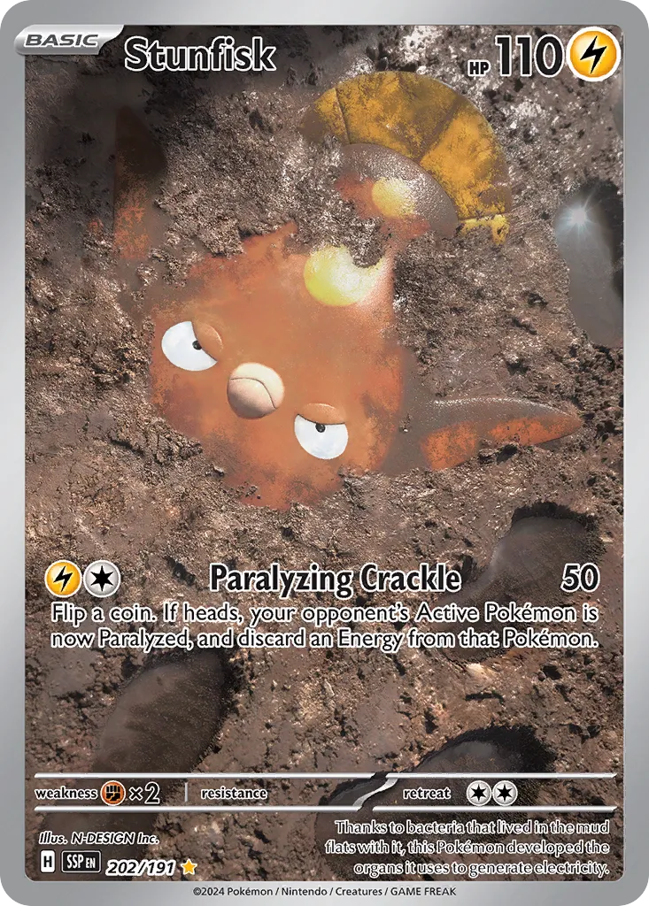 Stunfisk - 202/191 - Illustration Rare