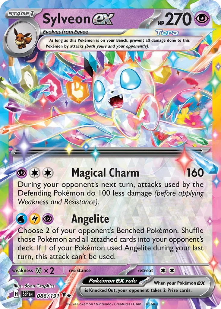 Sylveon ex - 086/191 - Double Rare