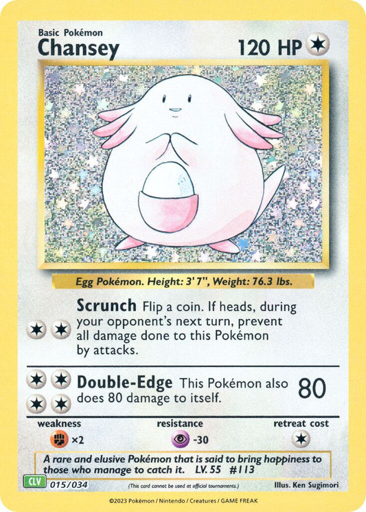 Chansey - 015/034 - Classic Collection