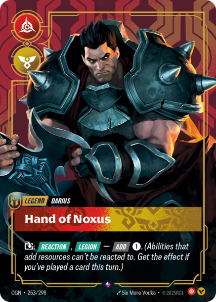 HAND OF NOXUS - OGN-253/298 (Foil)