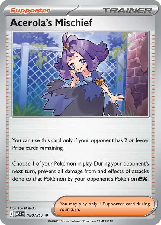 Acerola's Mischief - 180/217 - Uncommon