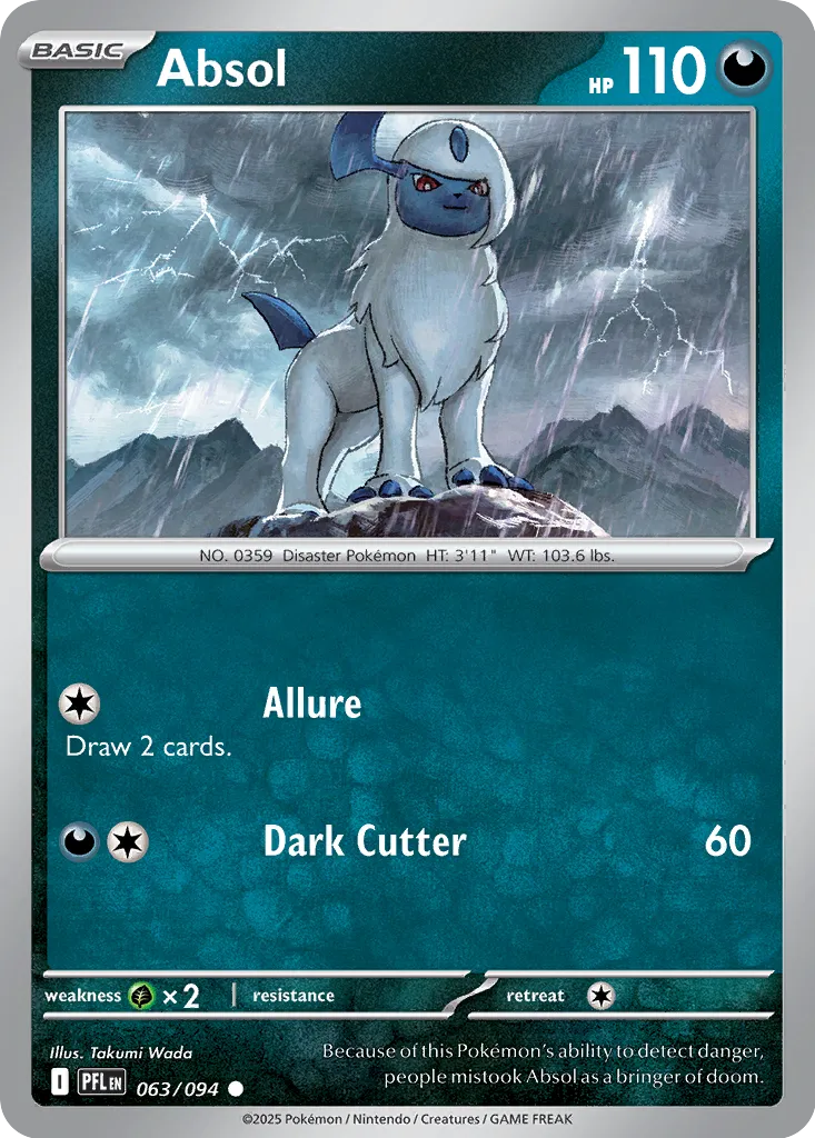 Absol - 063/094 - Common