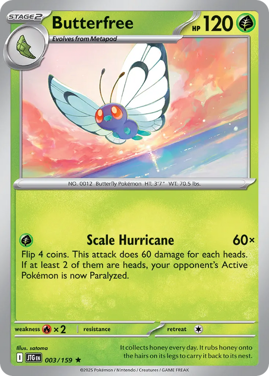 Butterfree - 003/159 - Rare
