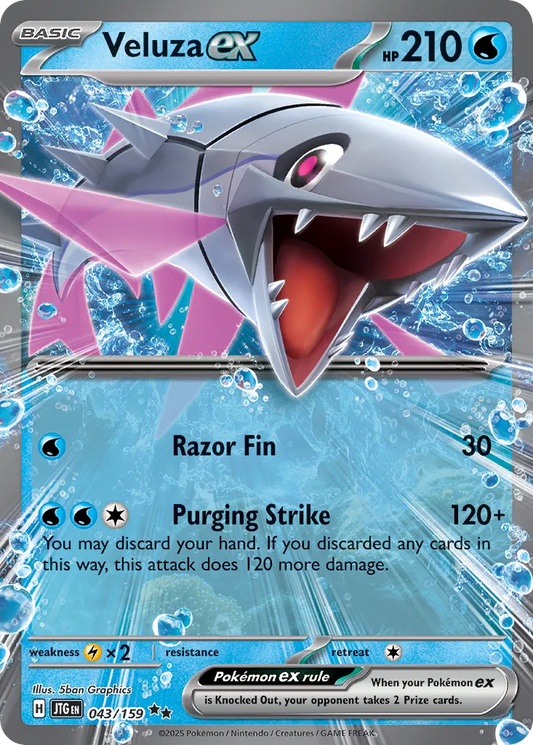 Veluza ex - 043/159 - Double Rare