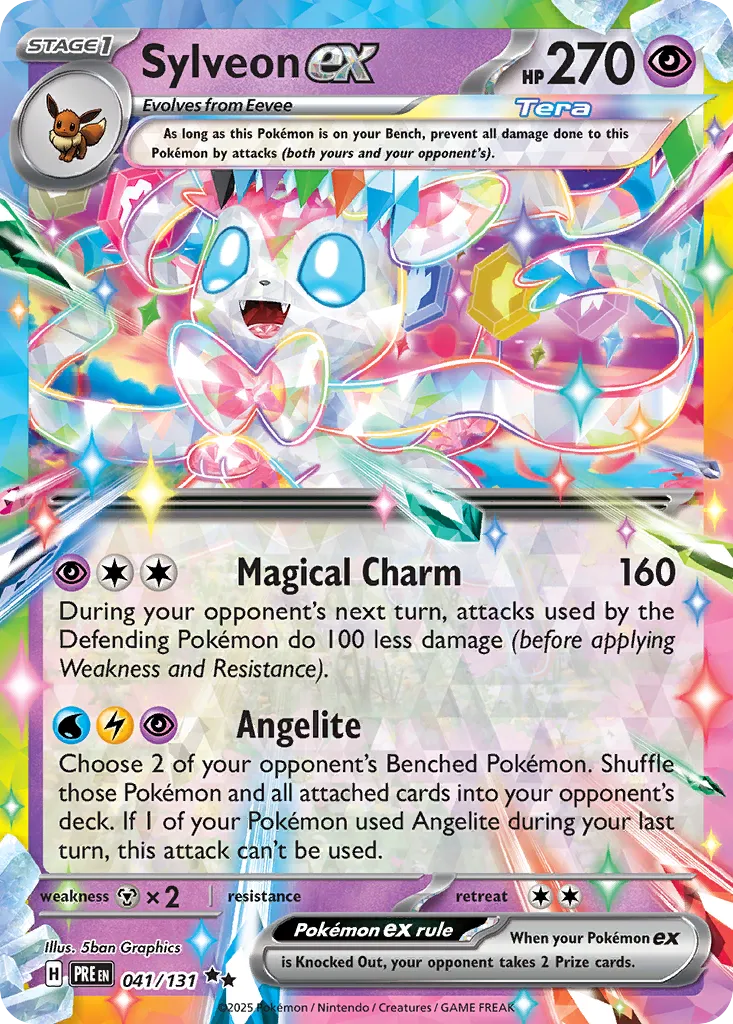 Sylveon ex - 041/131 - Double Rare