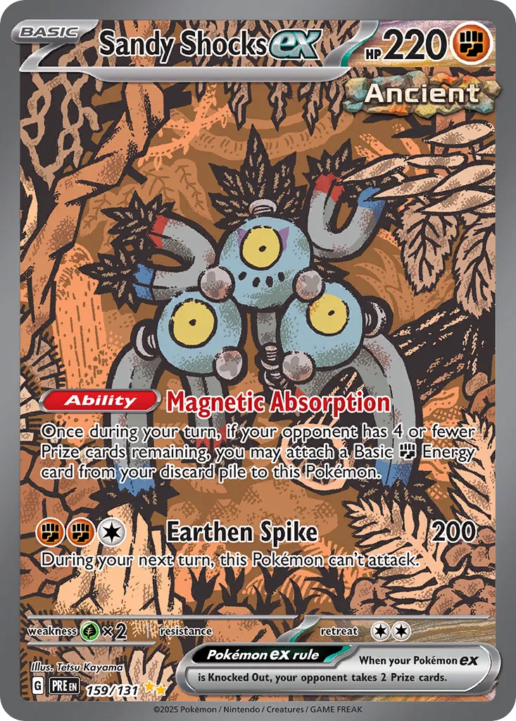 Sandy Shocks ex - 159/131 - Special Illustration Rare