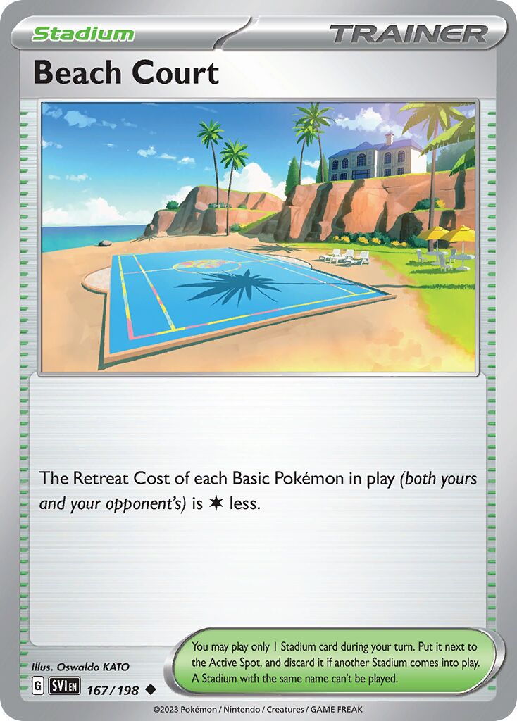 Beach Court - 167/198 - Uncommon