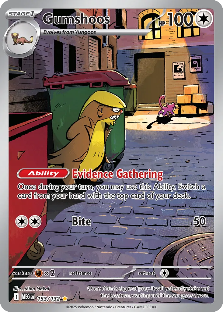 Gumshoos - 153/132 - Illustration Rare