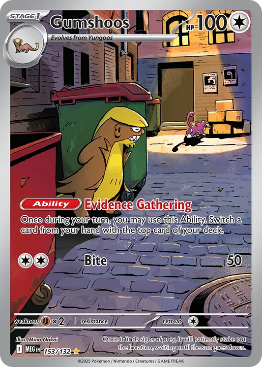 Gumshoos - 153/132 - Illustration Rare