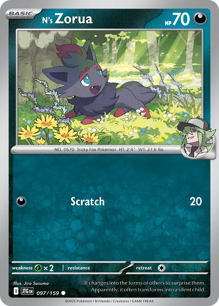 N's Zorua - 097/159 - Common