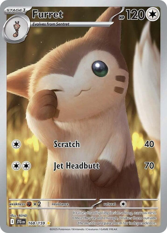 Furret - 168/159 - Illustration Rare