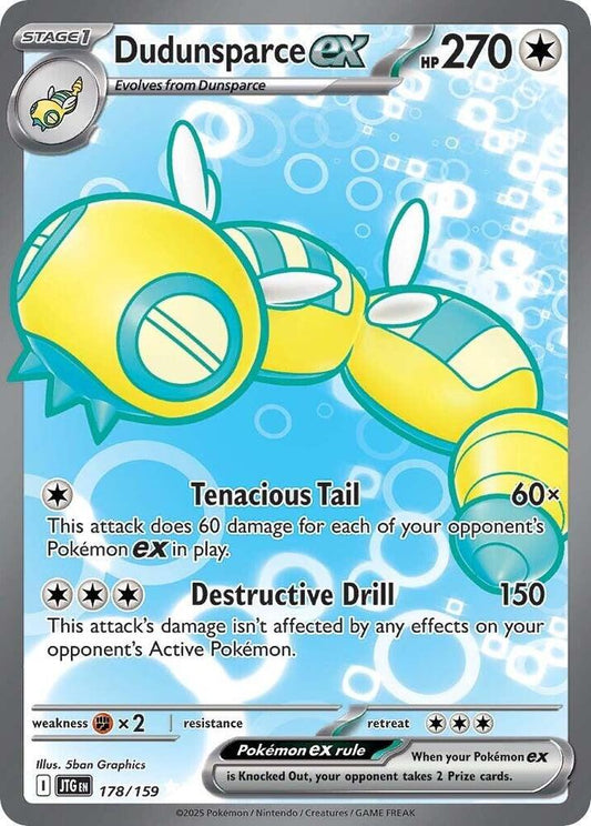 Dudunsparce ex - 178/159 - Ultra Rare