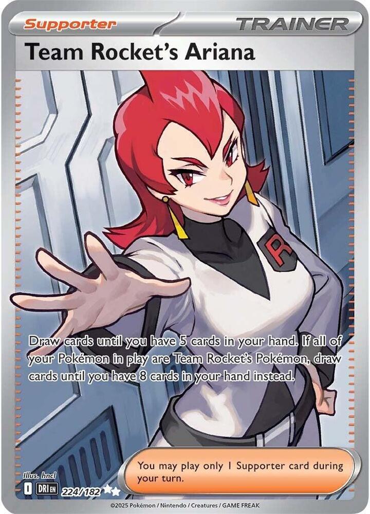 Team Rocket's Ariana - 224/182 - Ultra Rare