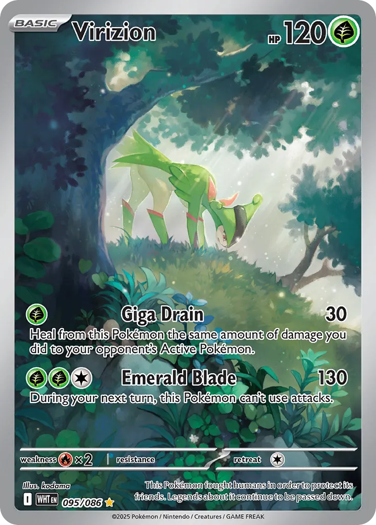 Virizion - 095/086 - Illustration Rare