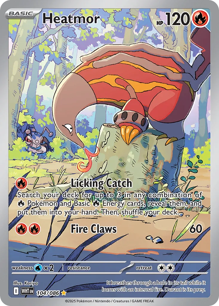Heatmor - 104/086 - Illustration Rare