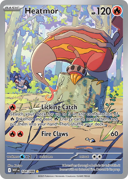 Heatmor - 104/086 - Illustration Rare