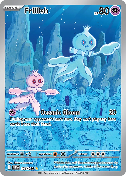 Frillish - 126/086 - Illustration Rare