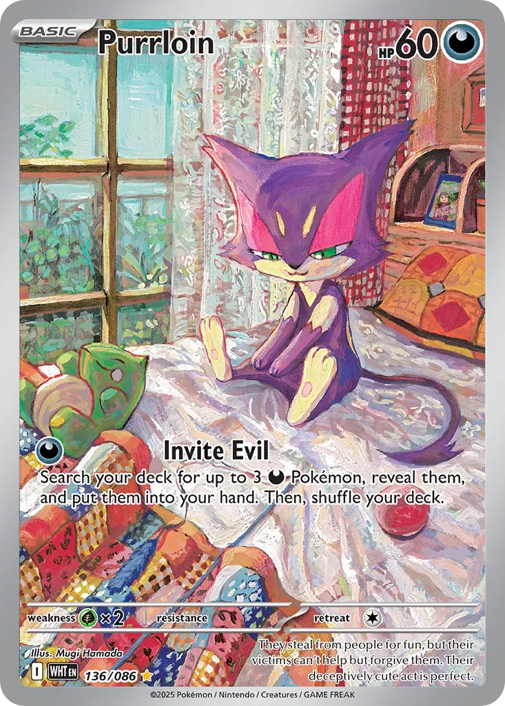Purrloin - 136/086 - Illustration Rare