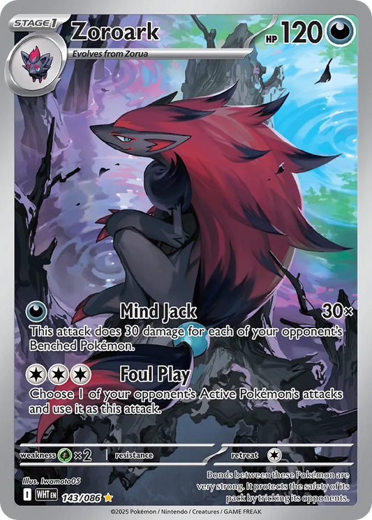 Zoroark - 143/086 - Illustration Rare
