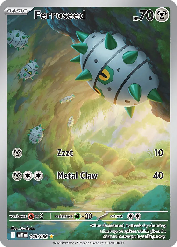 Ferroseed - 148/086 - Illustration Rare