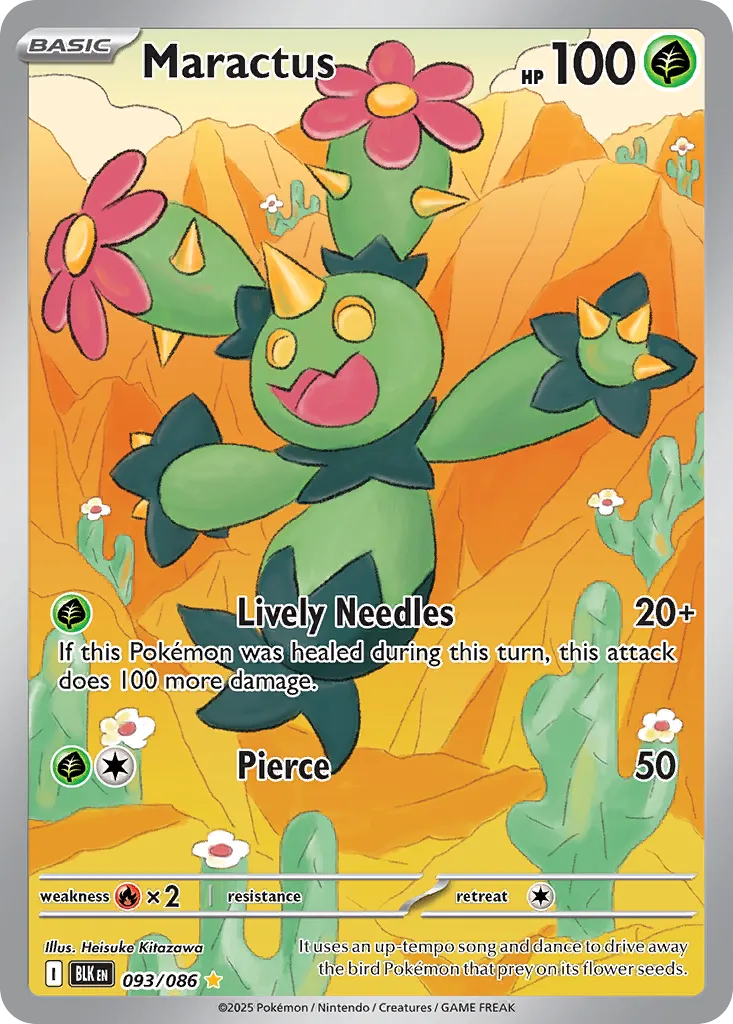 Maractus - 093/086 - Illustration Rare
