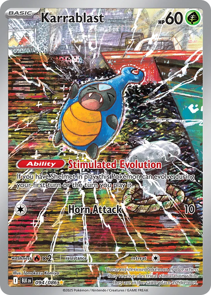 Karrablast - 094/086 - Illustration Rare