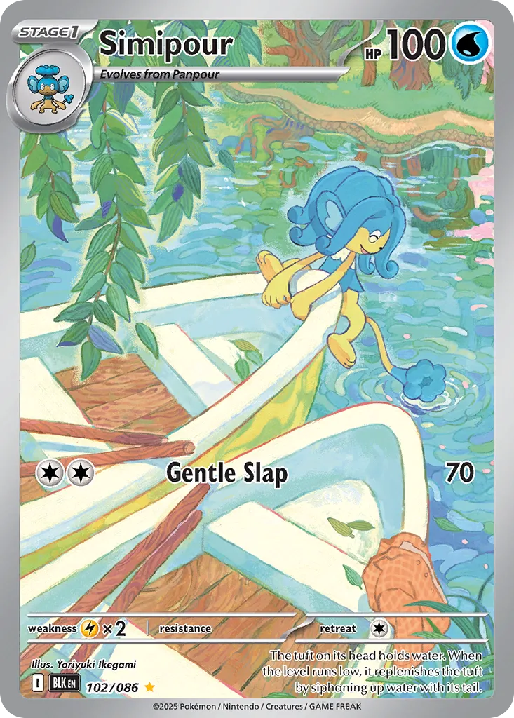 Simipour - 102/086 - Illustration Rare
