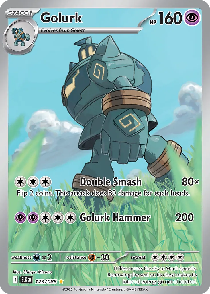 Golurk - 123/086 - Illustration Rare