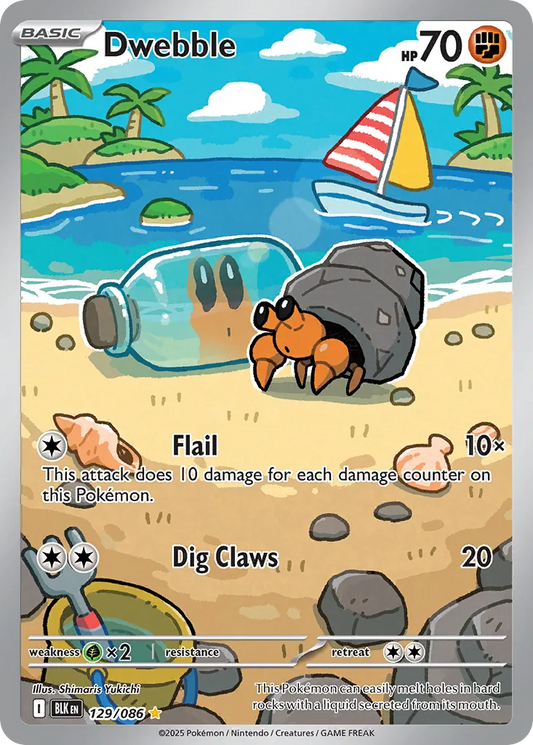 Dwebble - 129/086 - Illustration Rare