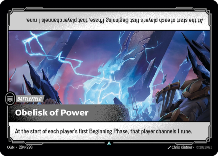 OBELISK OF POWER - OGN-284/298 (Foil)