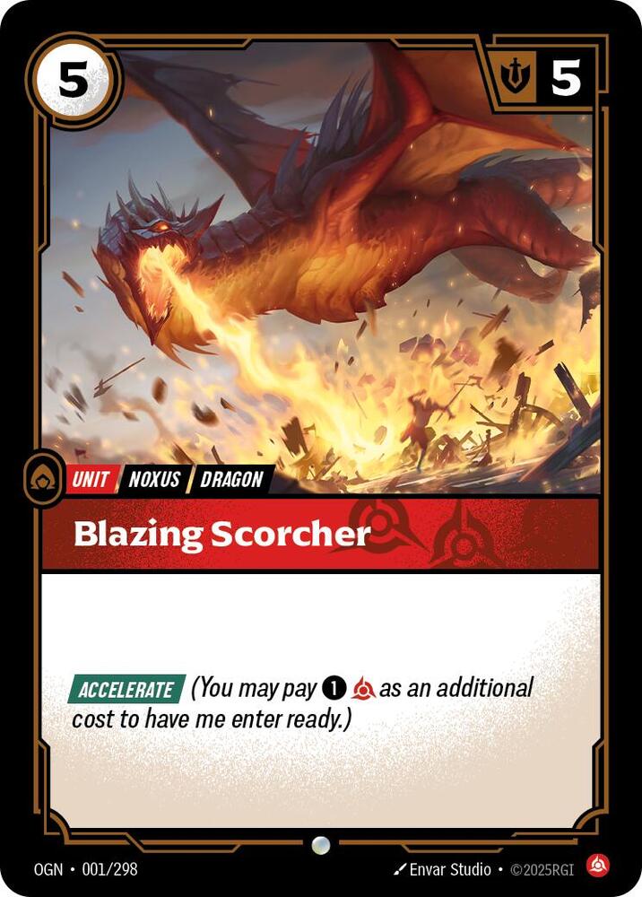Blazing Scorcher - 001/298 - Common