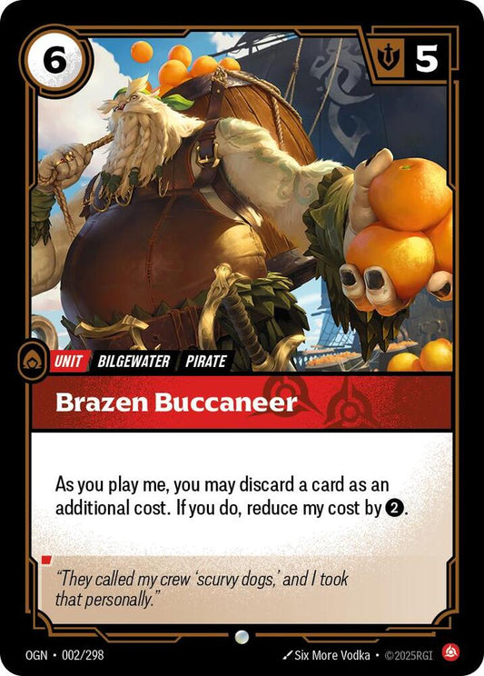 Brazen Buccaneer - 002/298 - Common