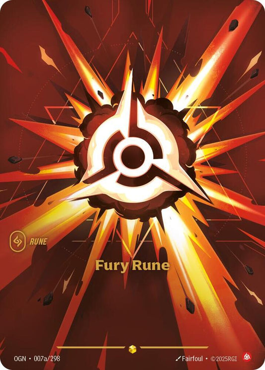 Fury Rune - 007a/298 - Showcase