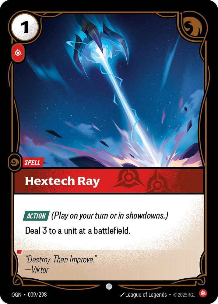 Hextech Ray - 009/298 - Common