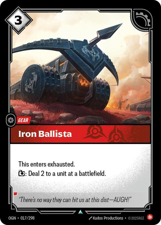 Iron Ballista - 017/298 - Uncommon