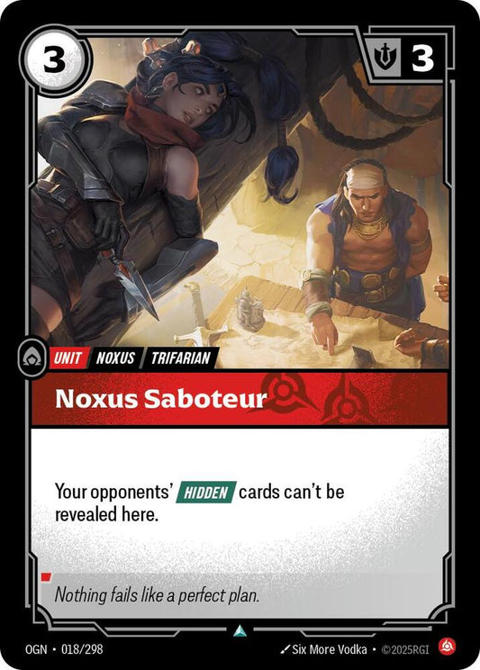 Noxus Saboteur - 018/298 - Uncommon