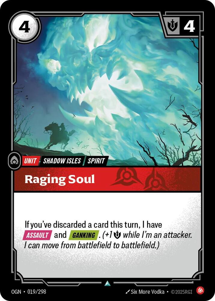 Raging Soul - 019/298 - Uncommon
