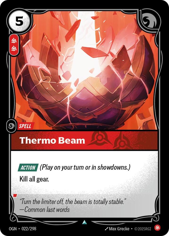 Thermo Beam - 022/298 - Uncommon