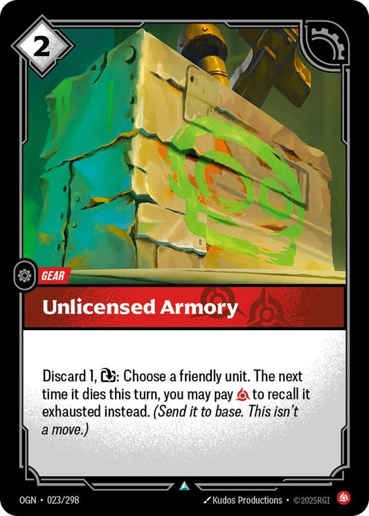 Unlicensed Armory - 023/298 - Uncommon