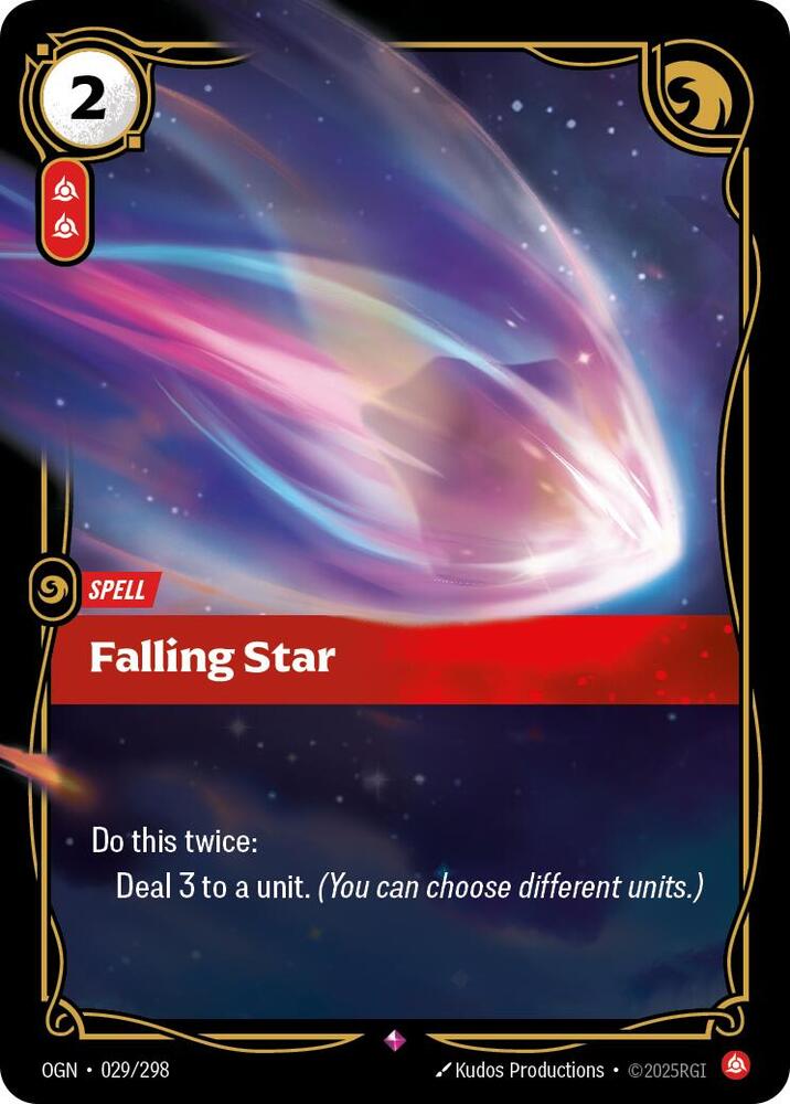 Falling Star - 029/298 - Rare
