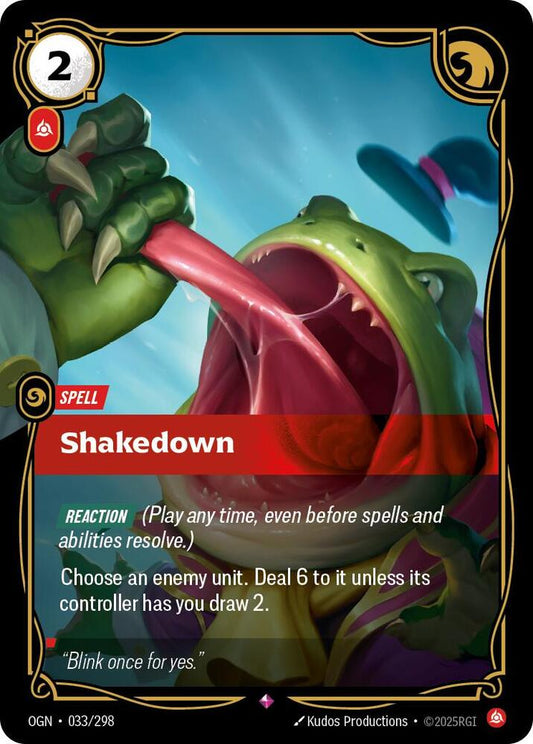 Shakedown - 033/298 - Rare