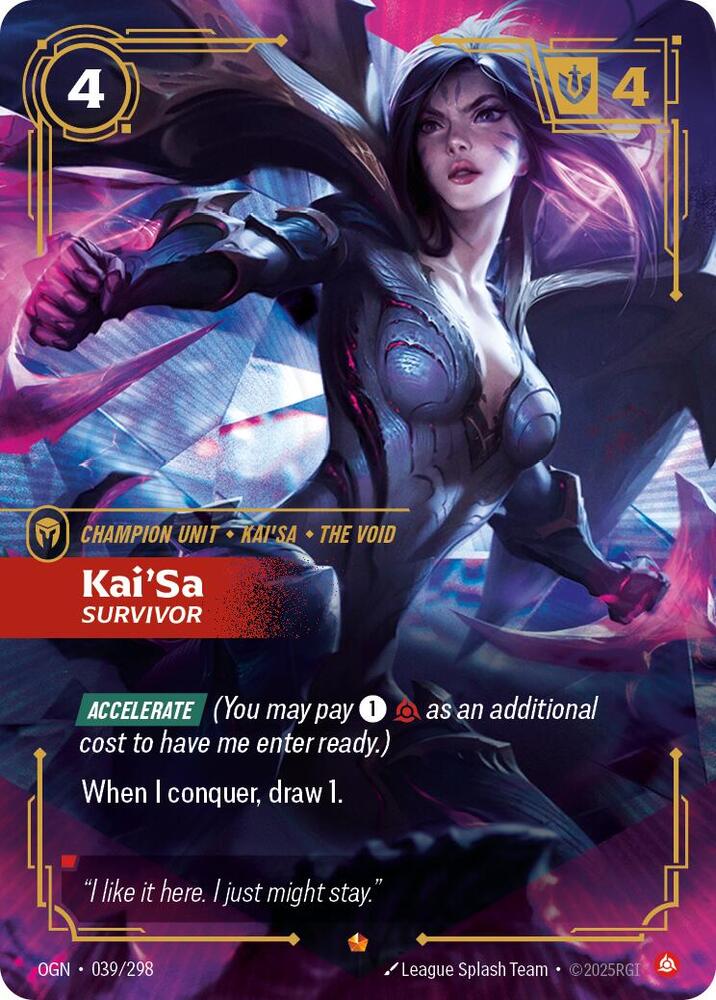 Kai'Sa - Survivor - 039/298 - Epic