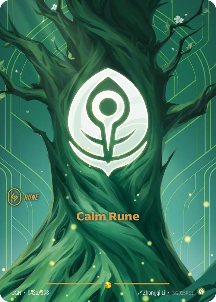 Calm Rune - 042a/298 - Showcase