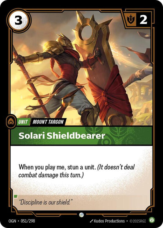 Solari Shieldbearer - 051/298 - Common