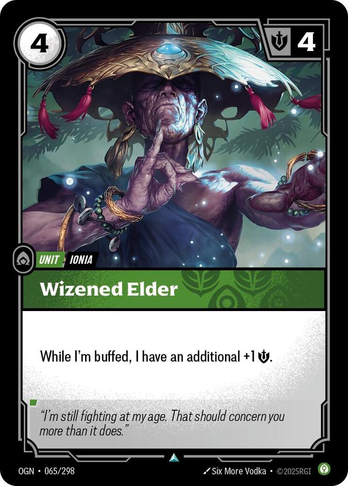 Wizened Elder - 065/298 - Uncommon